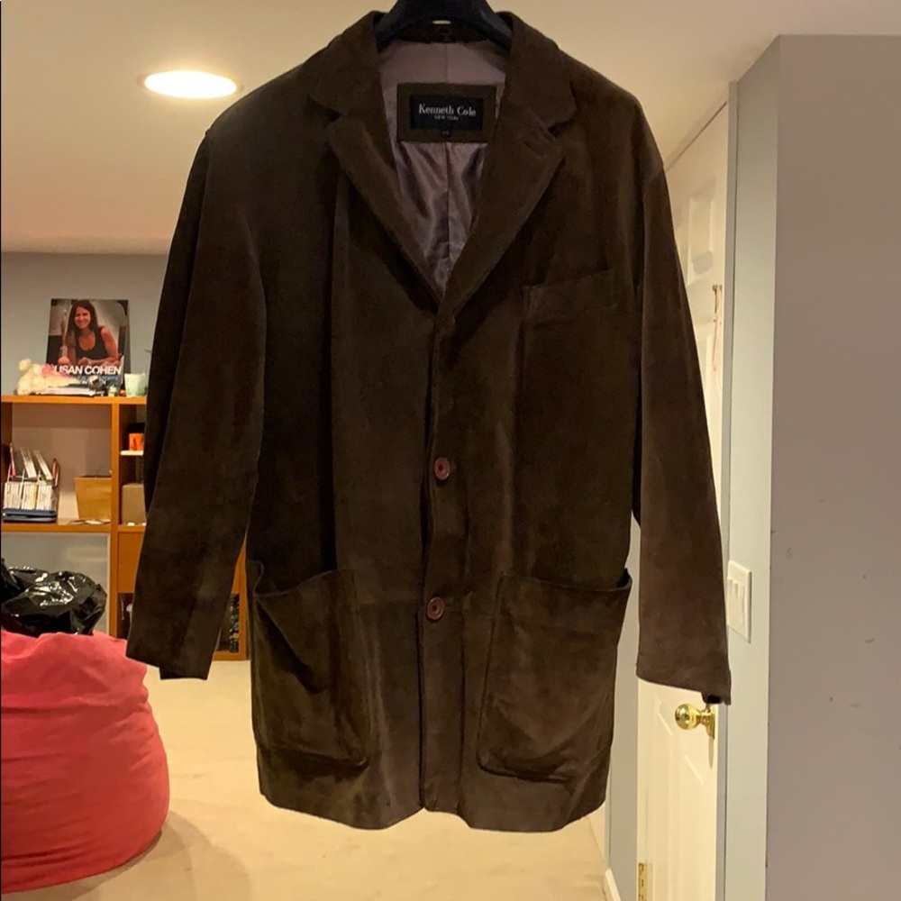 Suede Kenneth Cole 3/4 coat